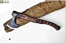 Load image into Gallery viewer, Viking Axe &quot;Inguz&quot; Rune  is a symbol of Internal growth. Physical, emotional, mental, spiritual gift. 6th Anniversary Gift
