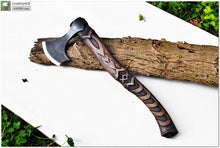 Load image into Gallery viewer, Viking Axe &quot;Inguz&quot; Rune  is a symbol of Internal growth. Physical, emotional, mental, spiritual gift. 6th Anniversary Gift
