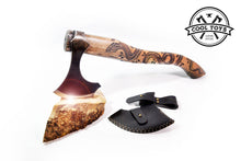 Load image into Gallery viewer, Axe &quot;Path of the Righteous man &quot;- To remember the Way, to stay Strong and Peaceful in every circumstances. Anniversary gift Axe.
