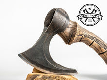 Load image into Gallery viewer, Kitchen Celtic Axe &quot;Celtic Claw&quot;- Meat axe. Butcher axe. Slasher. Viking axe. Chefs cleaver. Bearded ax. 6th Anniversary. Irish gift.
